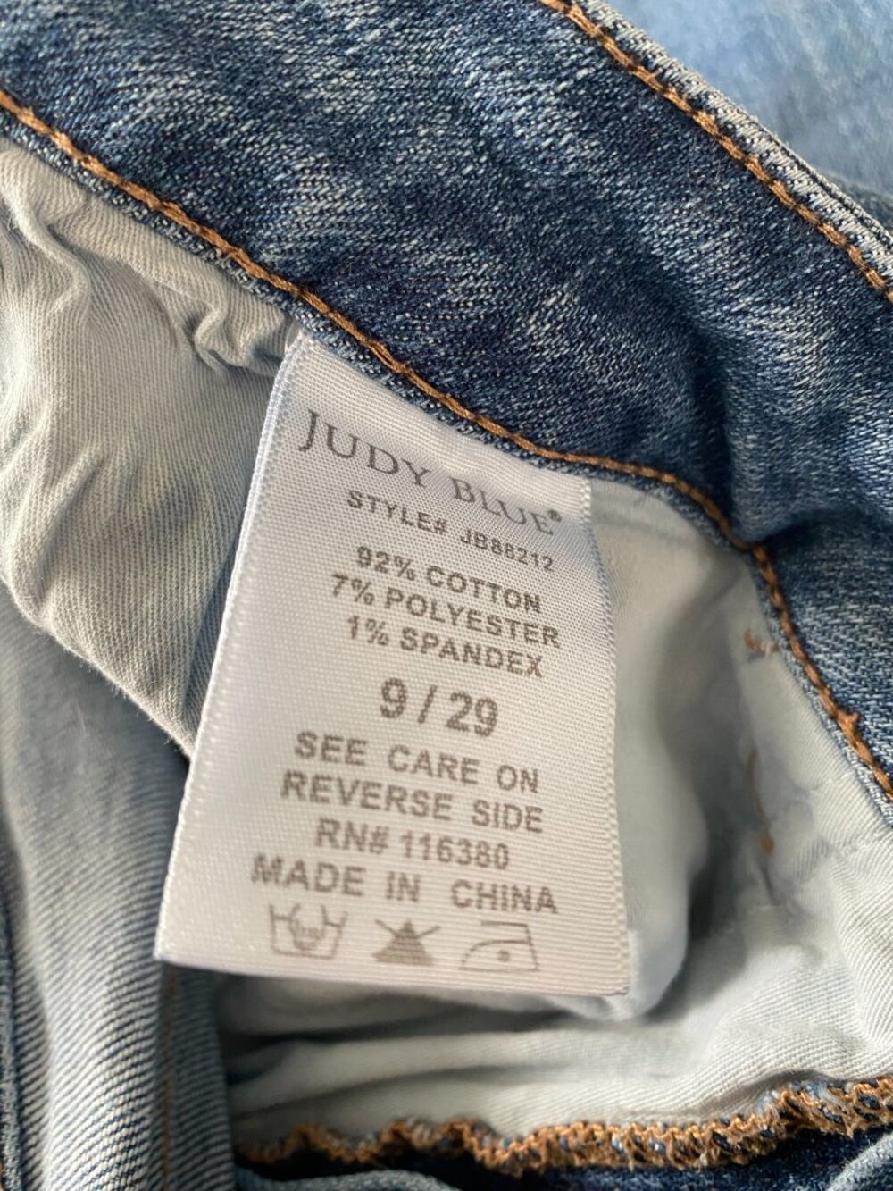 Judy Blue Women's 9/29 Skinny Fit High Rise Stretch Medium Wash Jeans JB88212 - Picture 7 of 15